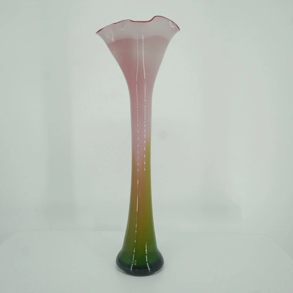 Art Glass Floor Vase 20